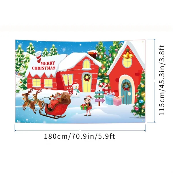 Christmas Wall Hanging Tapestry - Christmas Wall Hanging Tapestry - Image 1 of 3