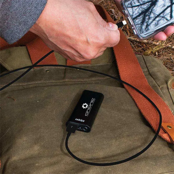 Zippo® Heatbank™ 3-Hour Rechargeable Hand Warmer & Powerbank - Zippo® Heatbank™ 3-Hour Rechargeable Hand Warmer & Powerbank - Image 3 of 4