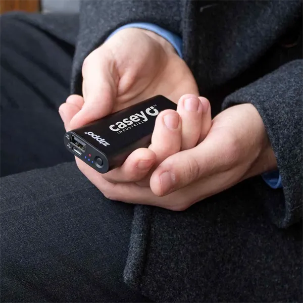 Zippo® Heatbank™ 3-Hour Rechargeable Hand Warmer & Powerbank - Zippo® Heatbank™ 3-Hour Rechargeable Hand Warmer & Powerbank - Image 4 of 4