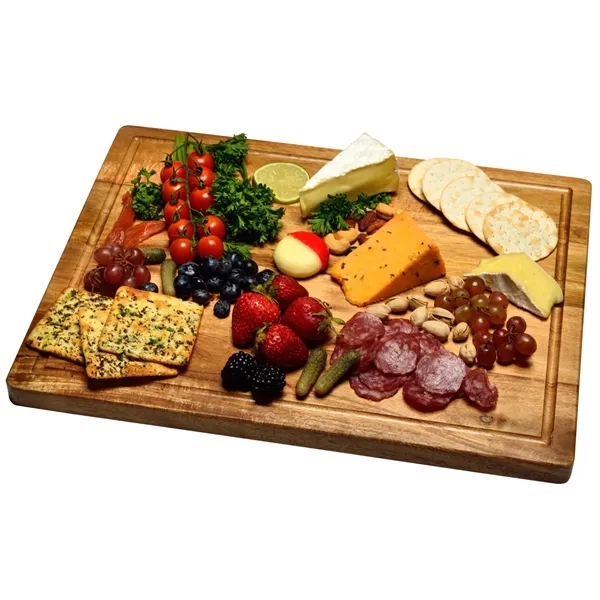 16" x 12" Acacia Carving & Cutting Board - 16" x 12" Acacia Carving & Cutting Board - Image 1 of 2