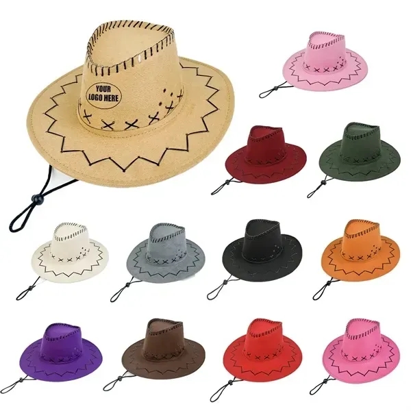 Western windproof Cowboy hat - Western windproof Cowboy hat - Image 0 of 4