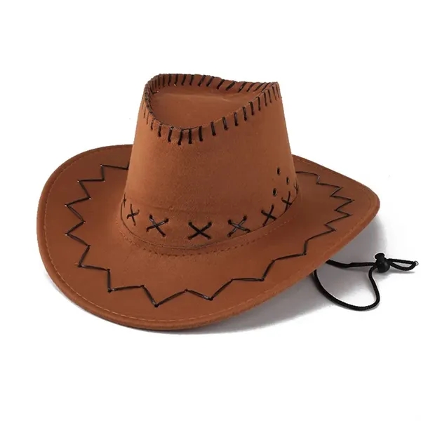 Western windproof Cowboy hat - Western windproof Cowboy hat - Image 3 of 4