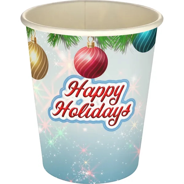 5 oz Holiday Full Color Paper Cup - 5 oz Holiday Full Color Paper Cup - Image 1 of 3