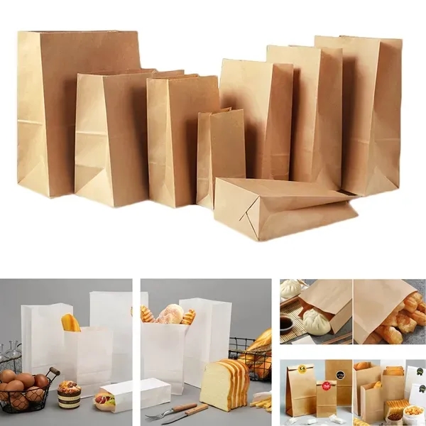 Customized Kraft Paper Food Bags - Customized Kraft Paper Food Bags - Image 4 of 4