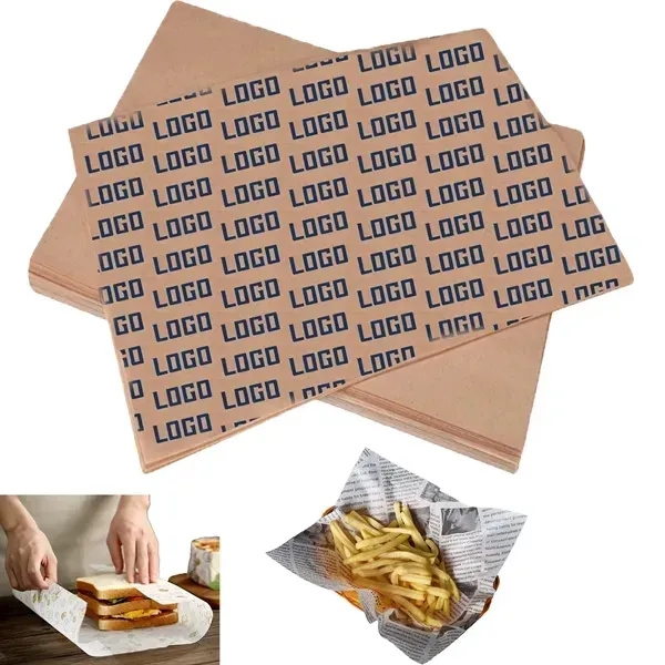 Greaseproof Deli Wrapping Sheets, 10 x 10 Inch - Greaseproof Deli Wrapping Sheets, 10 x 10 Inch - Image 1 of 5