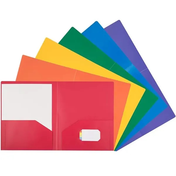 File Folder with Pocket and Business Card - File Folder with Pocket and Business Card - Image 3 of 4