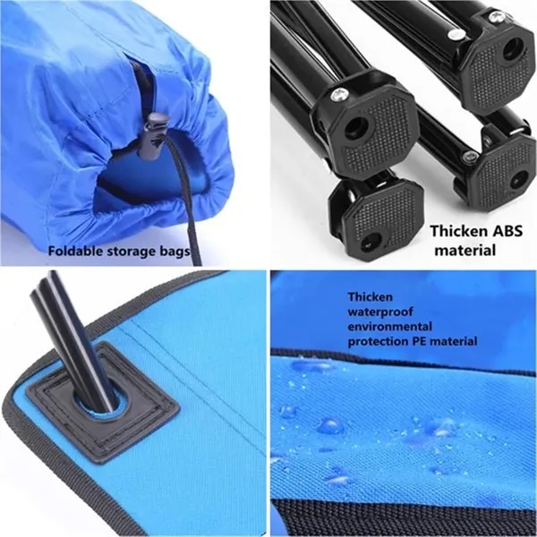 Portable Folding Chair with Arm Rest Cup Holder - Portable Folding Chair with Arm Rest Cup Holder - Image 4 of 4