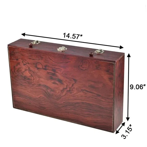 145 Pieces Kids Deluxe Artist Painting Set With Wooden Case - 145 Pieces Kids Deluxe Artist Painting Set With Wooden Case - Image 1 of 4