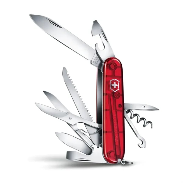 Swiss Army - Victorinox® Huntsman Translucent Pocket Knife - Swiss Army - Victorinox® Huntsman Translucent Pocket Knife - Image 2 of 5