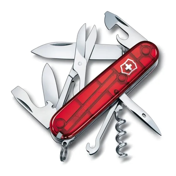 Swiss Army - Victorinox® Climber Translucent Pocket Knife - Swiss Army - Victorinox® Climber Translucent Pocket Knife - Image 2 of 3