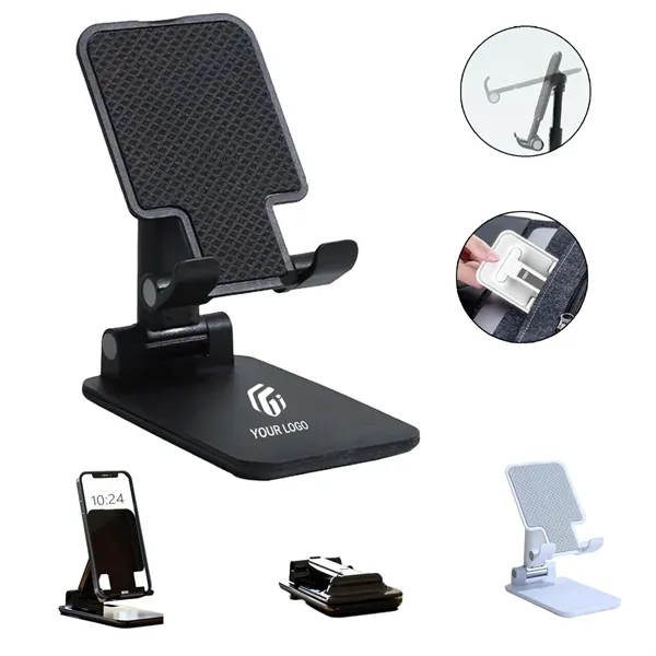 Practical portable foldable desktop mobile phone stand - Practical portable foldable desktop mobile phone stand - Image 0 of 4