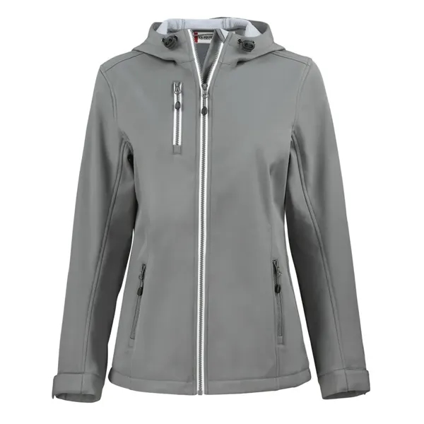 Clique Telemark Eco Stretch Softshell Full Zip Womens Hoo... - Clique Telemark Eco Stretch Softshell Full Zip Womens Hoo... - Image 6 of 33