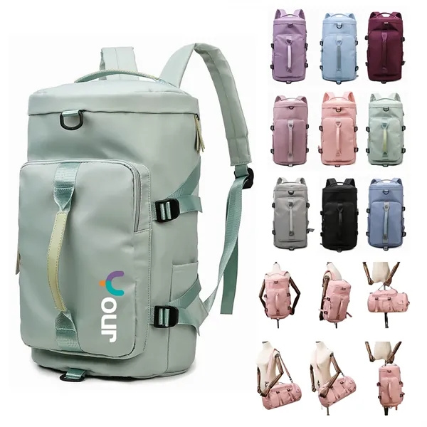 Lightweight Large Capacity Travel Duffel Gym Backpack Bag