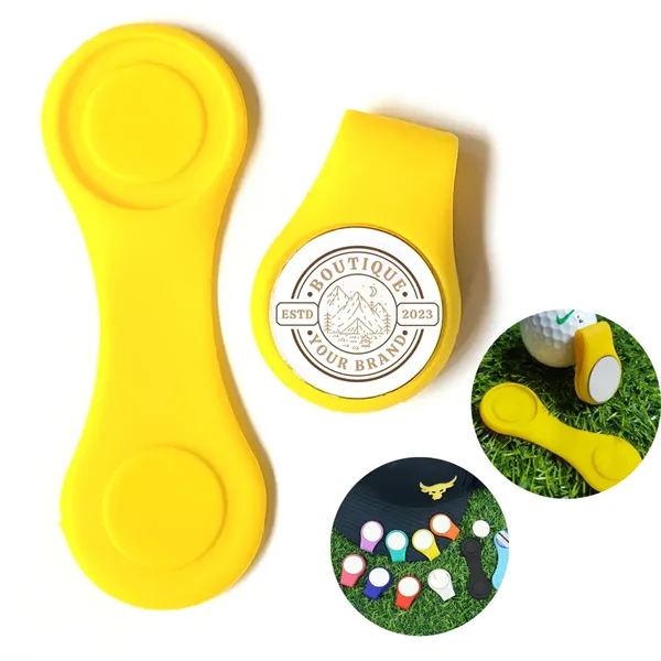 Silicone Magnetic Golf Hat Clip Ball Stand Accessories - Silicone Magnetic Golf Hat Clip Ball Stand Accessories - Image 0 of 6