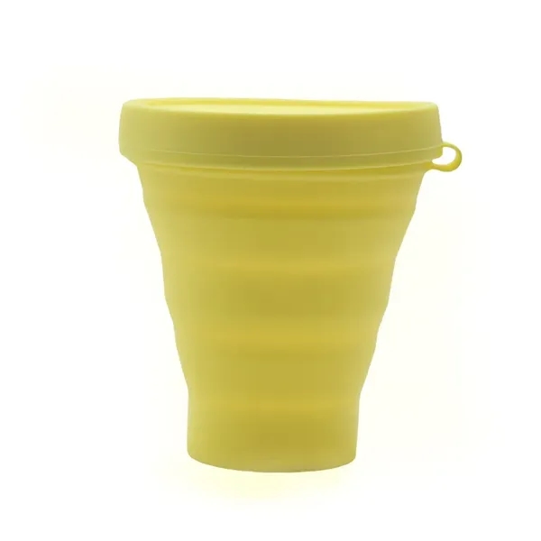 11 oz Outdoor Portable Silicone Foldable Water Cup - 11 oz Outdoor Portable Silicone Foldable Water Cup - Image 1 of 6