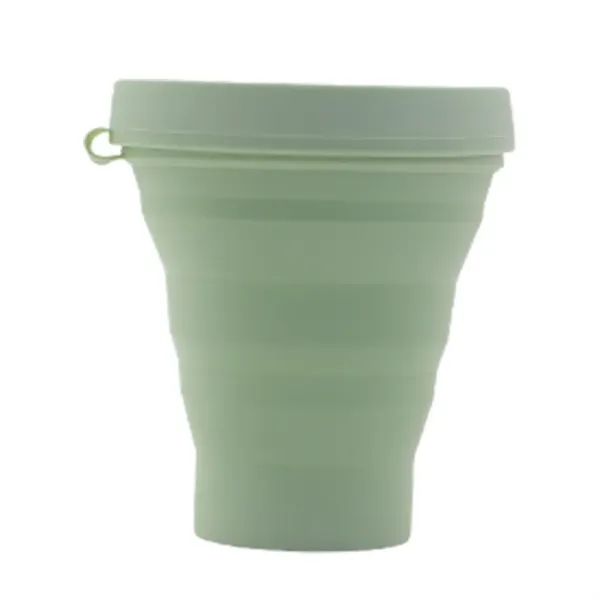11 oz Outdoor Portable Silicone Foldable Water Cup - 11 oz Outdoor Portable Silicone Foldable Water Cup - Image 4 of 6