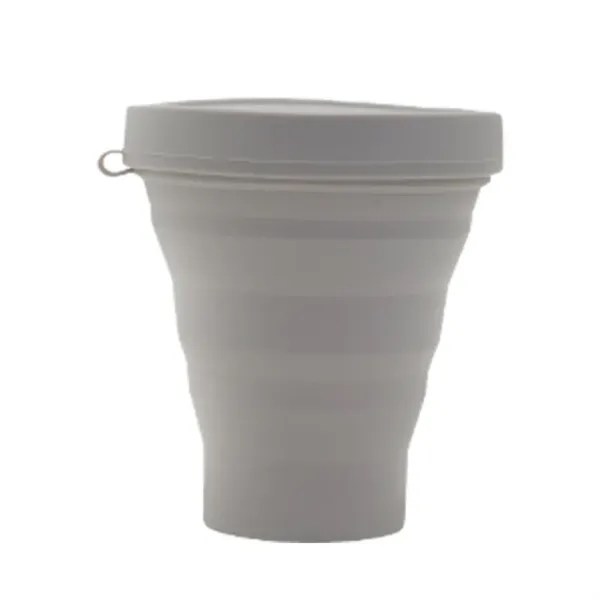 11 oz Outdoor Portable Silicone Foldable Water Cup - 11 oz Outdoor Portable Silicone Foldable Water Cup - Image 5 of 6