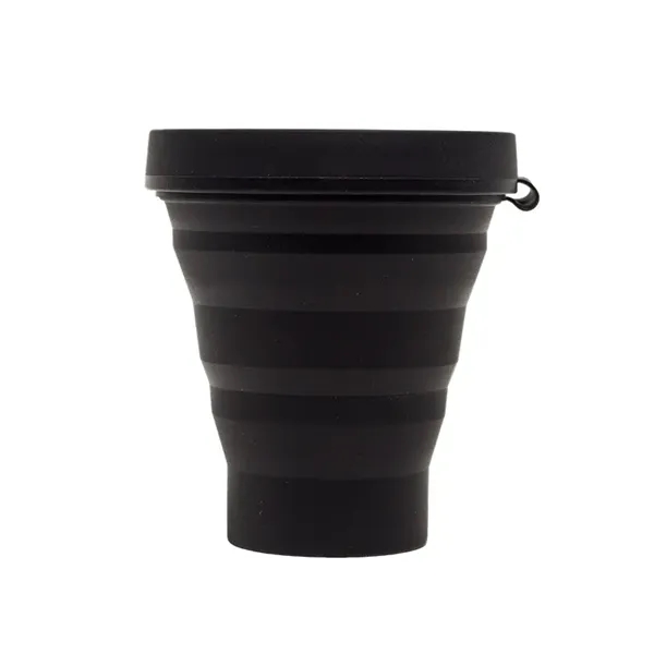 11 oz Outdoor Portable Silicone Foldable Water Cup - 11 oz Outdoor Portable Silicone Foldable Water Cup - Image 6 of 6