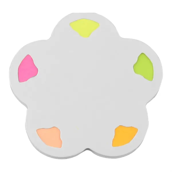 Flower Shape 5-Color Sticky Note Set - Flower Shape 5-Color Sticky Note Set - Image 4 of 4