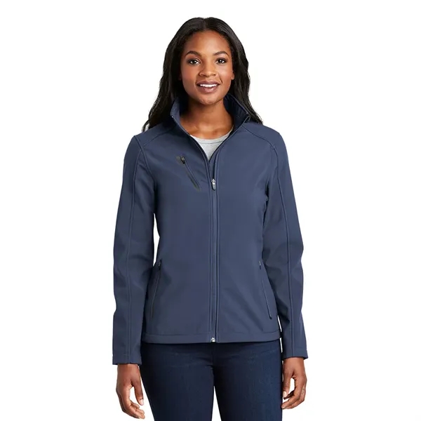 Port Authority® Women's Welded Soft Shell Jacket - Port Authority® Women's Welded Soft Shell Jacket - Image 3 of 5