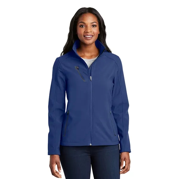 Port Authority® Women's Welded Soft Shell Jacket - Port Authority® Women's Welded Soft Shell Jacket - Image 4 of 5