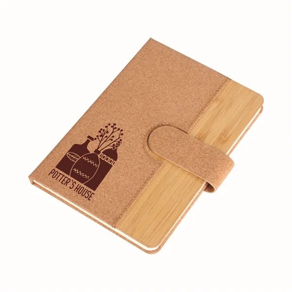 Cork and Bamboo Notebook - Cork and Bamboo Notebook - Image 1 of 2