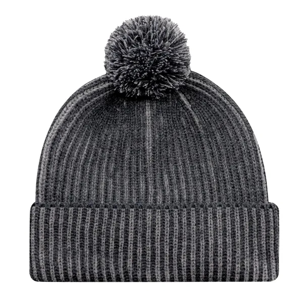 Cuff Toque with Flat Seams (Pom Pom 8cm) - Cuff Toque with Flat Seams (Pom Pom 8cm) - Image 2 of 6