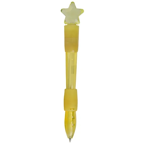 Ballpoint Light Up Yellow Star Pen - Ballpoint Light Up Yellow Star Pen - Image 2 of 4