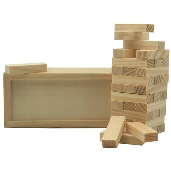 Wooden Tower Puzzle - Wooden Tower Puzzle - Image 4 of 11