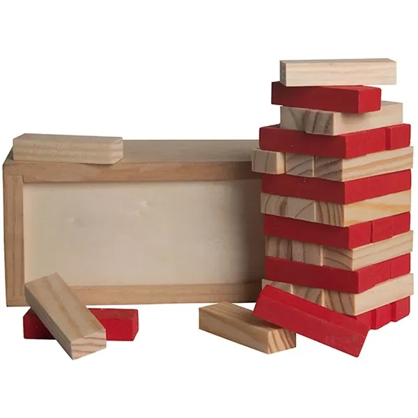 Wooden Tower Puzzle - Wooden Tower Puzzle - Image 5 of 11