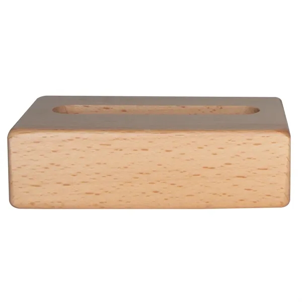 Wooden Block Phone Holder - Wooden Block Phone Holder - Image 1 of 5