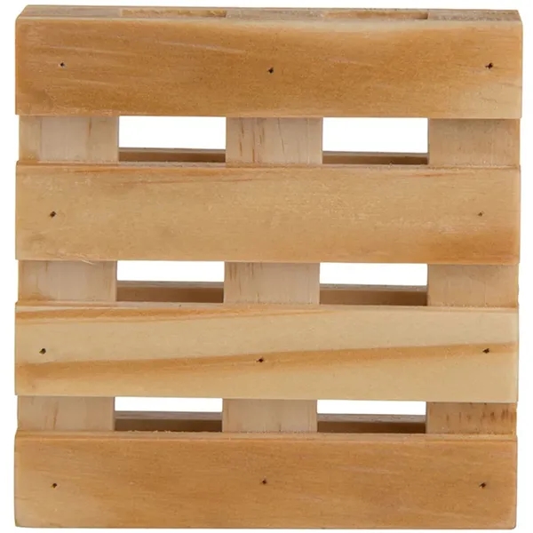 Wooden Pallet Coaster - Wooden Pallet Coaster - Image 1 of 3