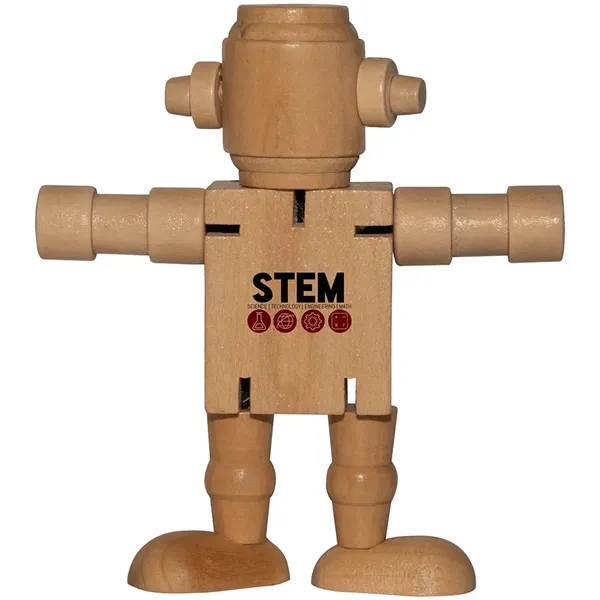 Mini Wood Robot - Mini Wood Robot - Image 2 of 2