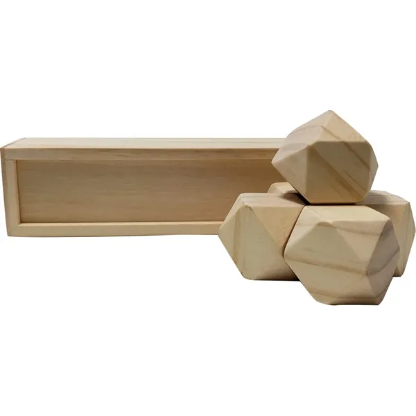 Wooden Stacking Blocks - Wooden Stacking Blocks - Image 0 of 6