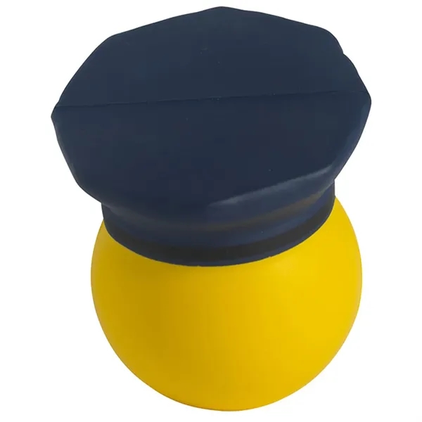 Police Officer Emoji Hat Stress Reliever - Police Officer Emoji Hat Stress Reliever - Image 1 of 5