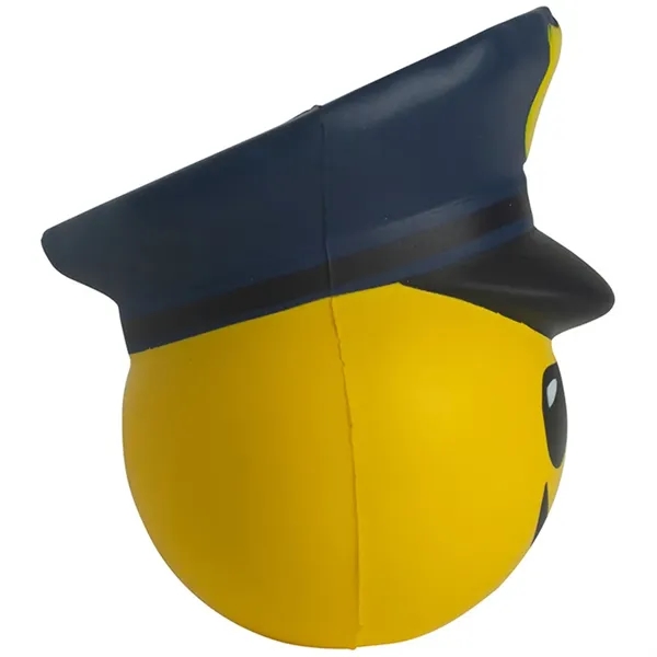 Police Officer Emoji Hat Stress Reliever - Police Officer Emoji Hat Stress Reliever - Image 2 of 5