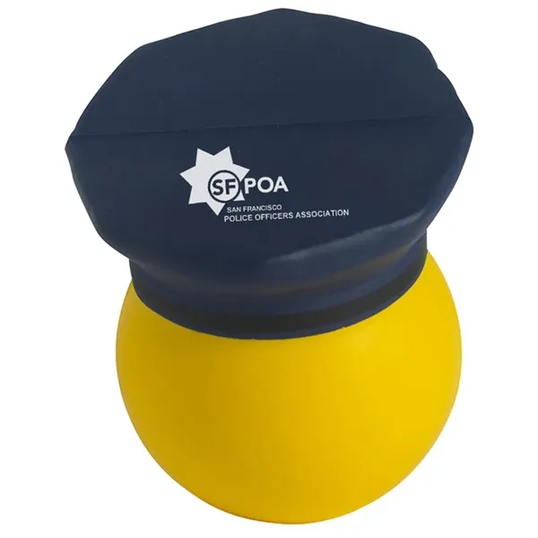 Police Officer Emoji Hat Stress Reliever - Police Officer Emoji Hat Stress Reliever - Image 5 of 5