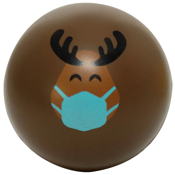 Holiday PPE Rudolph Ball - Holiday PPE Rudolph Ball - Image 2 of 2