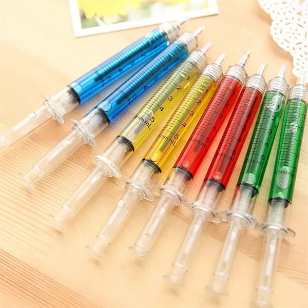 Syringe Highlighters Fluorescent Needle Watercolor Pen - Syringe Highlighters Fluorescent Needle Watercolor Pen - Image 3 of 5