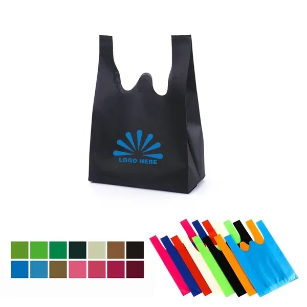 Non-woven T-Shirt Shopping Bag - Non-woven T-Shirt Shopping Bag - Image 0 of 2