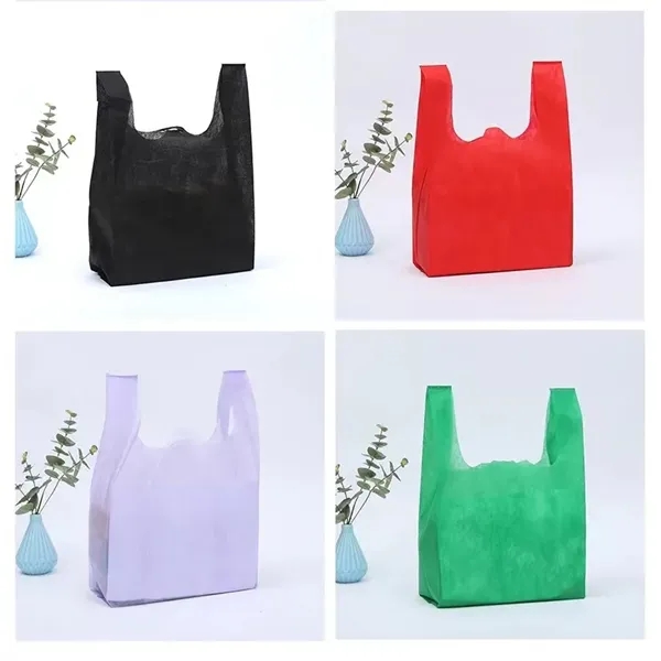 Non-woven T-Shirt Shopping Bag - Non-woven T-Shirt Shopping Bag - Image 2 of 2
