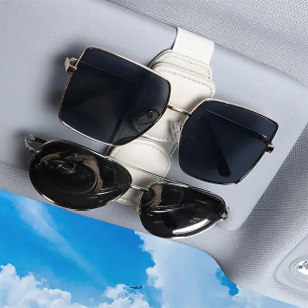 Car Visor Sunglasses Holder - Car Visor Sunglasses Holder - Image 0 of 3