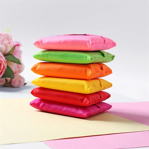 Large reusable washable portable foldable shopping bag - Large reusable washable portable foldable shopping bag - Image 4 of 4