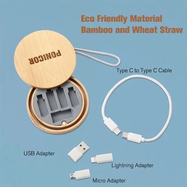 Travel Storage Box With Fast Charging Cable Kit - Travel Storage Box With Fast Charging Cable Kit - Image 2 of 2