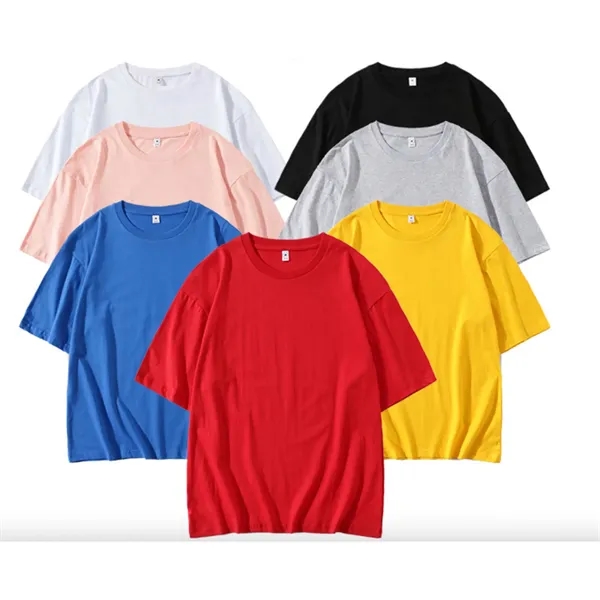 Casual Cotton Short Sleeve T Shirt - Casual Cotton Short Sleeve T Shirt - Image 1 of 1