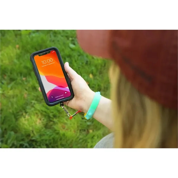 Silicone Fidget Toy Phone Wristlet & Key Holder - Silicone Fidget Toy Phone Wristlet & Key Holder - Image 0 of 6