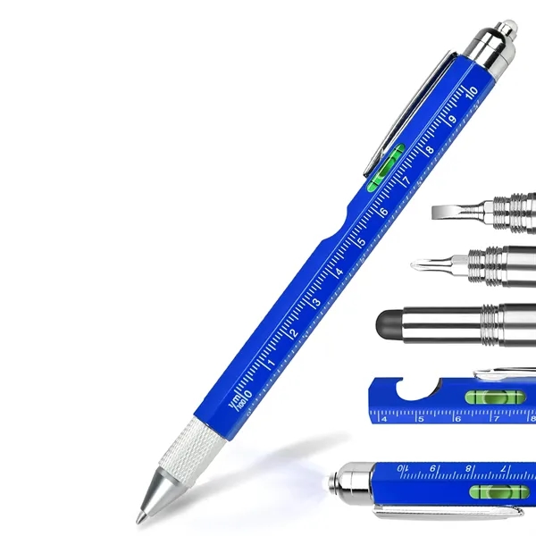 9 in 1 Metal Multi Tool Pen Set - 9 in 1 Metal Multi Tool Pen Set - Image 2 of 7