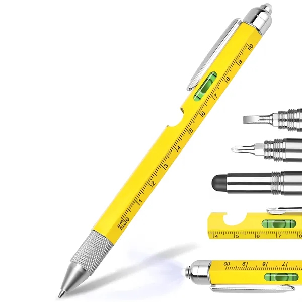 9 in 1 Metal Multi Tool Pen Set - 9 in 1 Metal Multi Tool Pen Set - Image 3 of 7