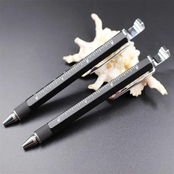 8 in 1 Aluminum Multi Tool Pen Set - 8 in 1 Aluminum Multi Tool Pen Set - Image 2 of 3