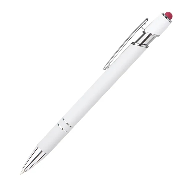 Incline Soft Touch Stylus Metal Pen - UV Printing - Incline Soft Touch Stylus Metal Pen - UV Printing - Image 4 of 13
